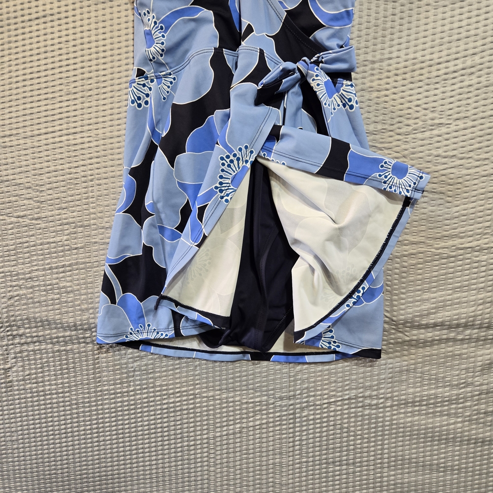 Draper James Blue Floral One Piece Swimsuit - Picture 3 of 8